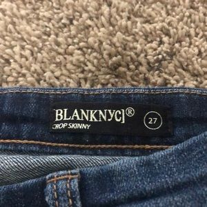 Crop skinny jeans